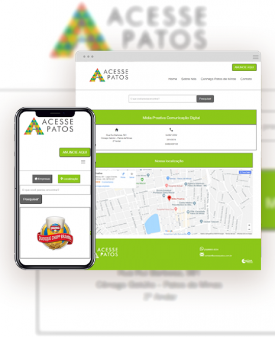 Acesse Patos - Portal de buscas